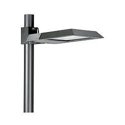 LED Vario III Mast light 0843 - floodlight optics, 1 flame, IP65, 56.6W 3000K 3800lm, tiltable +/- 45°, anthracite