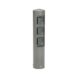 Colonne de prises TYPE NO 2102 sans fonction de commutation anthrazit