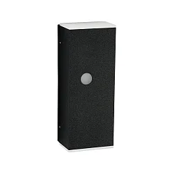 outdoor wall luminaire TYPE NO 2490 with motion detector, two-sided GU10 IP44, anthracite, transparent dimmable