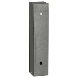Colonne de prises TYPE NO 4413 3 fois, avec serrure, anthrazit