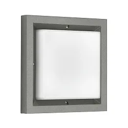 outdoor wall luminaire TYPE NO 6422 IP54, anthracite, opal dimmable