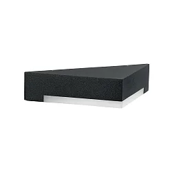 Luminaire mural d'extérieur TYPE NO 0333 angulaire, dimmable 54, noir mat gradable