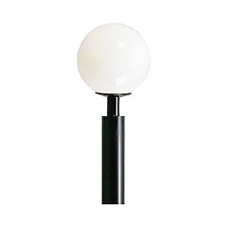 Lampe à mât TYPE NO 0854 rond, médium E27 44 noir mat gradable