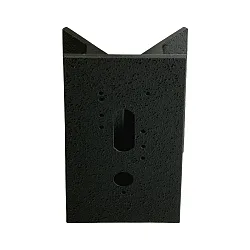 Support d'angle TYPE NO 1006 angulaire noir mat