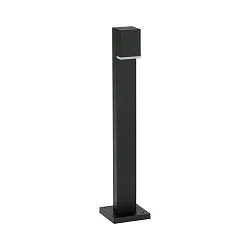 Borne d'éclairage TYPE NO 2065 angulaire 44, noir mat