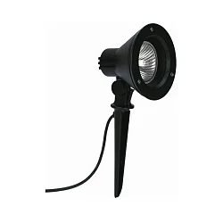 Lampe à broche TYPE NO 2156 avec prise de courant, réglable, incassable E27 54, noir mat gradable