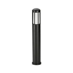 Borne d'éclairage TYPE NO 2221 cylindrique E27 44, noir mat gradable