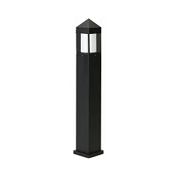 Borne d'éclairage TYPE NO 2241 angulaire E27 44, noir mat gradable