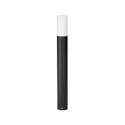 Luminaire borne TYPE NO 2277 cylindrique, dimmable IP54, noir mat gradable