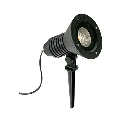 Lampe à broche TYPE NO 2383 avec prise de courant, dimmable, réglable 54, noir mat gradable