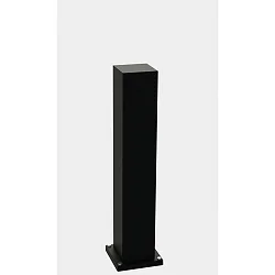 Colonne d’énergie TYPE NO 4417 5 fois, sans inserts, noir 