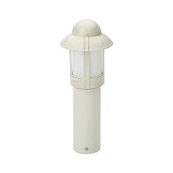 Luminaire en forme de borne TYPE NO 0531 langue, avec couverture E27 44, or, blanche gradable