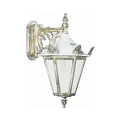 Luminaire mural d'extérieur TYPE NO 1807 Bas E27 23, or, blanche gradable