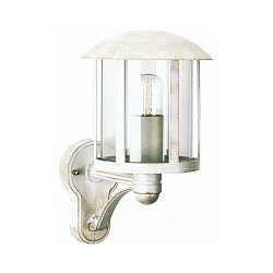 Luminaire mural d'extérieur TYPE NO 1834 haut, cylindrique E27 44, or, blanche gradable