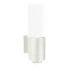 Luminaire mural d'extérieur TYPE NO 0278 dimmable, avec détecteur de mouvement IP54, blanc mat gradable