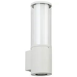 Luminaire mural d'extérieur TYPE NO 0321 cylindrique, avec spot LED E27 44, blanche gradable