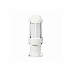 Luminaire en forme de borne TYPE NO 0521 cylindrique E27 44, blanche gradable