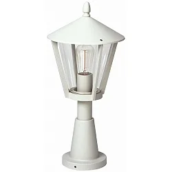 Luminaire en forme de borne TYPE NO 0529 E27 44, blanche gradable