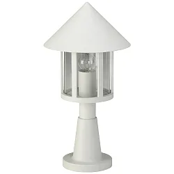 Luminaire en forme de borne TYPE NO 0539 rond E27 44, blanche gradable