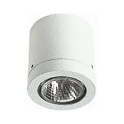 Plafonnier extérieur TYPE NO 2140 rigide GU10 23, blanche gradable