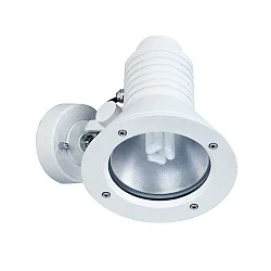 Projecteur d'extérieur TYPE NO 2182 pivotant, incassable E27 54, blanche gradable