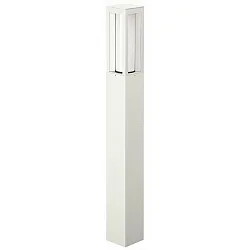 Borne d'éclairage TYPE NO 2266 angulaire E27 44, blanc mat