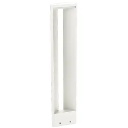 Borne d'éclairage TYPE NO 2279 angulaire, dimmable 54, blanc mat gradable