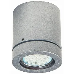Plafonnier extérieur TYPE NO 2140 rigide GU10 23, argent mat gradable