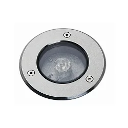 Projecteur encastré TYPE NO 2159 passable 67, acier inoxydable mat 