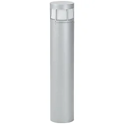 Borne d'éclairage TYPE NO 2232 cylindrique, dimmable 54, argent mat gradable