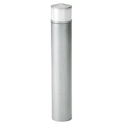 Borne d'éclairage TYPE NO 2240 cylindrique, dimmable 44, argent mat gradable