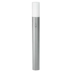 Luminaire borne TYPE NO 2278 dimmable, avec détecteur de mouvement IP44, argent mat gradable