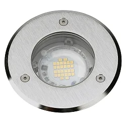 Projecteur encastré TYPE NO 2316 rigide, passable 67, acier inoxydable gradable