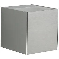Projecteur d'extérieur TYPE NO 2414 bilatéral 44, acier inoxydable mat 