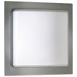 Applique et plafonnier TYPE NO 6205 E27 44, acier inoxydable gradable