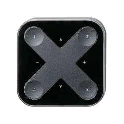 bluetooth wall controller CASAMBI XPRESS 8-fold, programmable, battery-powered, Bluetooth control signal output, black