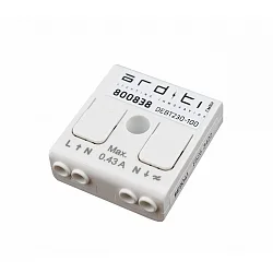 Dimmer de Bluetooth CASAMBI DEBT230-100 TED version pour montage encastré, contrôlable par Bluetooth, blanche