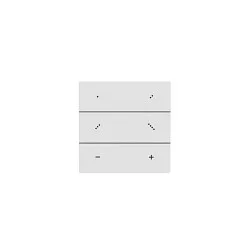 Télécommande VBA-RCS6 angulaire, programmable, blanche
