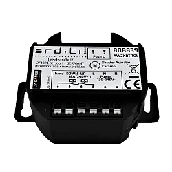 Unité de commande Bluetooth CASAMBI AW2XBTROL 2 voies, version pour montage encastré, noir 