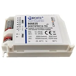 Dimmer de Bluetooth CASAMBI DEBT5PRO14-240 PWM version pour montage encastré, 5 canaux, programmable, Sortie PWM dimmable