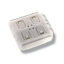 Contrôleur mural Bluetooth ENOCEAN / CASAMBI 4 fois, programmable, Sortie du signal de commande Bluetooth, cinétique, blanche