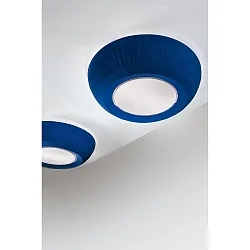 Luminaire de plafond BELL 060 E27 IP20, bleu gradable