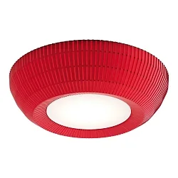 Luminaire de plafond BELL 060 E27 IP20, rouge gradable