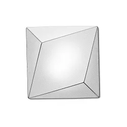 Applique et plafonnier PL UKIYO G E27 IP20, blanche gradable