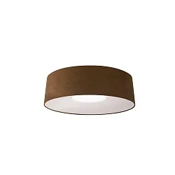Ceiling luminaire PL VELVET 100, 3x E27, IP20, brown / white