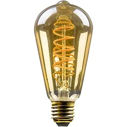 Ampoule à filament ST64 E27 4,8W 380lm 2200K 300° 