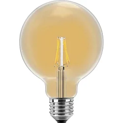 Globe de filament d'ampoule G125 E27 2W 160lm 2200K 300° CRI >80 