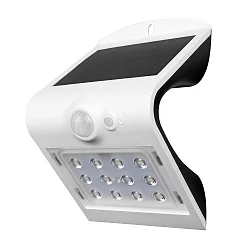Lampe solaire avec capteur IP65, blanche gradable