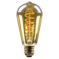 Ampoule Edison forme d'ampoule ST64 commutable E27 5W 250lm 1800K 300° CRI > 80 