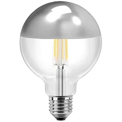 Lampe de miroir frontal G125 commutable E27 7W 645lm 2700K 180° CRI > 80 